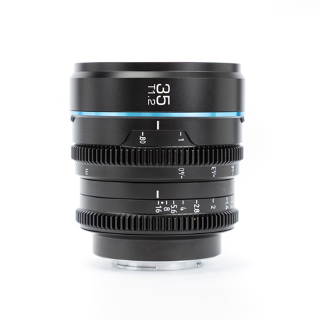 USED Sirui Night Walker 35mm T1.2 Cine Lens for Fujifilm X Black