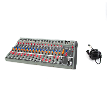 Behringer EURODESK SX2442FX Ultra-Low Noise Design 24-Input 4-Bus Studio/Live Mixer, XENYX Mic Preamplifiers, British EQs
