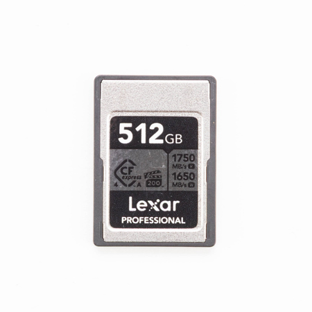 Lexar 512GB Professional CFexpress Type A Silver 4.0 Memory Card