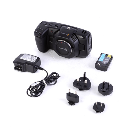 Blackmagic Design Pocket Cinema Camera 4K Body Only With Active Micro Four Thirds Lens Mount (No DaVinci Resolve Dongle)