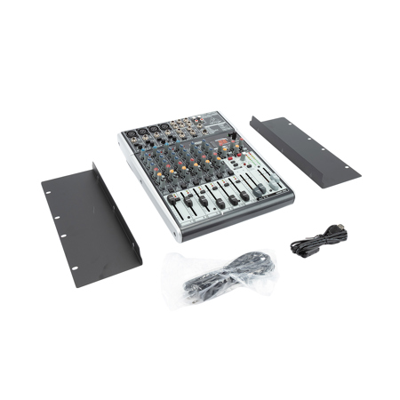 Behringer XENYX X1204USB Premium 12-Input 2/2-Bus Mixer with XENYX Mic Preamps and Compressors, British EQs