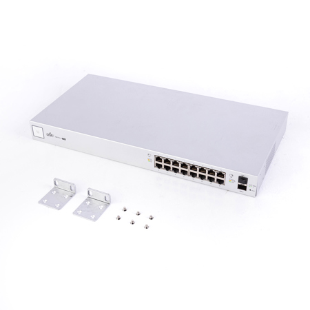 Ubiquiti Networks UniFi USW-16-POE Gen2 Configurable 16-Port Gigabit PoE Ethernet Switch with SFP