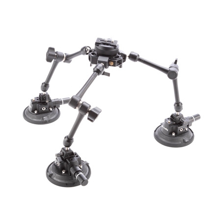 SmallRig SC-15K All-in-One 4-Arm Suction Cup Camera Mount Kit for Vehicle Shooting