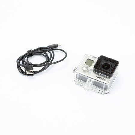 GoPro HERO3 White Edition Action Camera, 1080p30, 720p60. WiFi Monitoring and Control