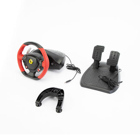 Thrustmaster Ferrari 458 Spider Racing Wheel for Xbox Series X|S, Xbox One, Black/Red
