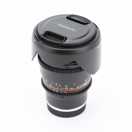 Rokinon 16mm T2.2 Cine DS APS-C Lens for Sony E-Mount Cameras