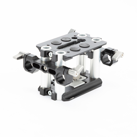 OConnor Universal Baseplate Set, Four 67.4mm Rods, Adjustable 4 Vertical 15mm Rods