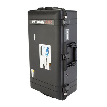 Pelican 1615WD Air Wheeled Check-In Case with Padded Dividers, Black