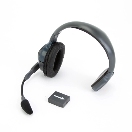 Eartec UltraLITE Single Remote Headset with Microphone and Rechargeable Lithium Battery