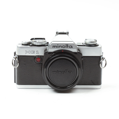Minolta XG-1 SLR Camera Body, Chrome