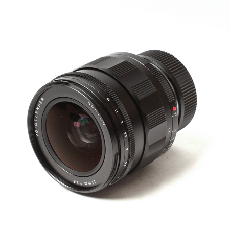 VOIGTLAENDER 交換レンズ  NOKTON21F1.4ASPHERIC USED Voigtlander Nokton 21mm f1.4 Aspherical Lens for VM-Mount