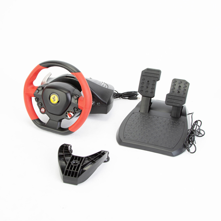 Thrustmaster Ferrari 458 Spider Racing Wheel for Xbox Series X|S, Xbox One, Black/Red