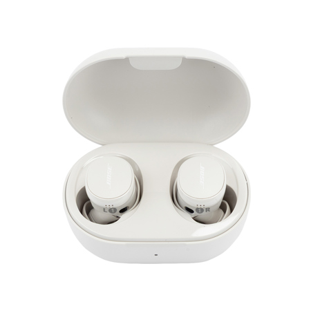 USED Bose QuietComfort Wireless Noise Cancelling Earbuds White Smoke