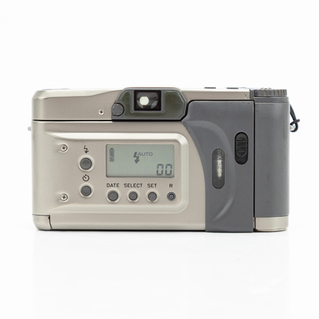 USED Contax TVS-III 35mm Point & Shoot Camera, Silver with Zeiss