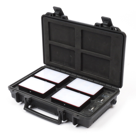 Aputure MC RGBWW Mini LED 4-Light Travel Kit