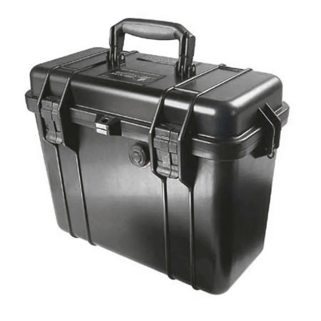 Pelican 1430 Top Loader Watertight Hard Case, With Foam Insert, 9.7" Bottom Depth, Black