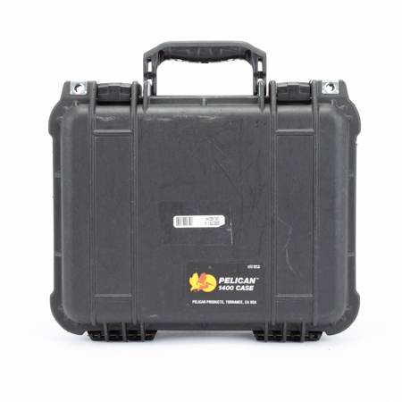 Pelican 1400 Watertight Hard Case without Foam Insert - Black