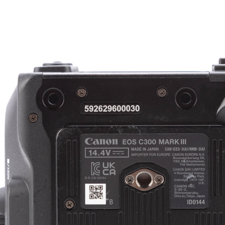 USED Canon EOS C300 Mark III Digital Cinema EF Camera Body