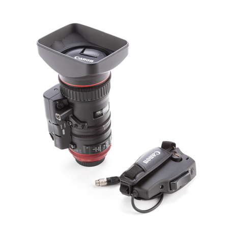Canon Compact-Servo 18-80mm T4.4 EF Lens - Bundle With Canon ZSG-C10 Zoom Grip for COMPACT-SERVO Lens