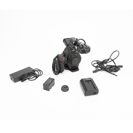 Canon EOS C100 Mark II Cinema Camcorder Body with Dual Pixel CMOS AF Feature Upgrade - EF Lens Mount