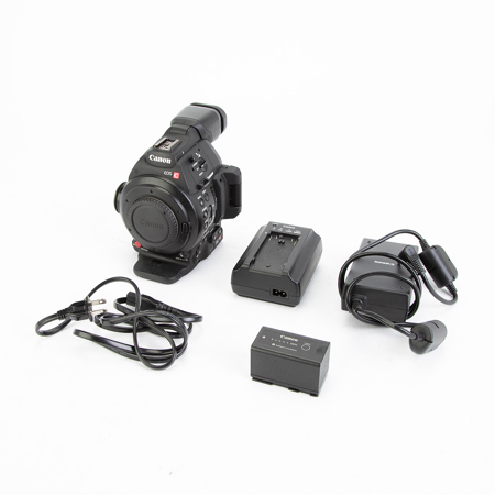 Canon EOS C100 Mark II Cinema Camcorder Body with Dual Pixel CMOS AF Feature Upgrade - EF Lens Mount
