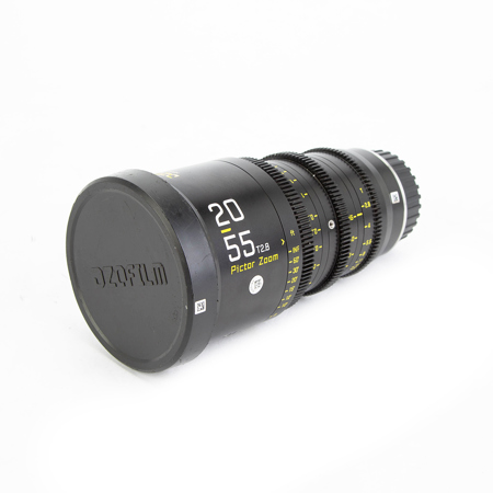DZOFILM Pictor 20-55mm T2.8 Super35 Parfocal Cine Lens for PL Mount and Canon EF, Black