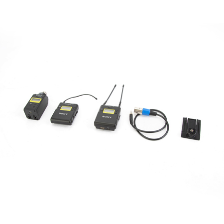 Sony UWP-D16/14 Integrated Digital Plug-on & Lavalier Combo Wireless Microphone System, UHF Channels 14/25: 470 to 542 MHz