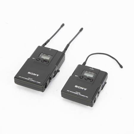 USED Sony UTX-B2 UHF Transmitter & URX-P2 UHF Diversity Tuner with