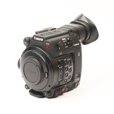 Canon EOS C200 Cinema Camcorder Body with Touch Screen LCD, Handle & Grip - EF Lens Mount