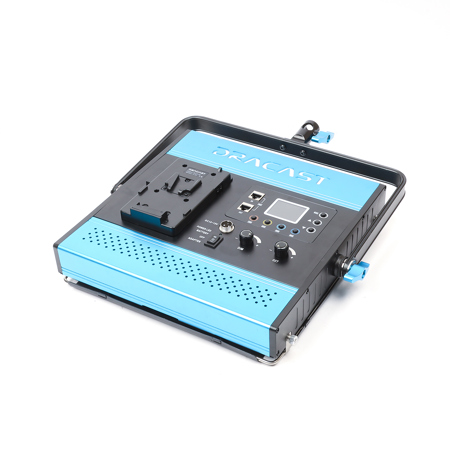 Dracast LED1000 Kala Bi-Color LED Panel, 3200 - 5600K, V-Mount Battery Plate
