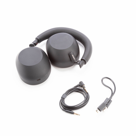Sony WH-1000XM6 Wireless Noise Canceling Closed Back Over-Ear Headphones, Black