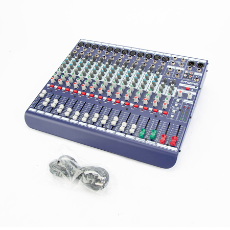 Midas DM16 16 Input Analog Live and Studio Mixer with Microphone Preamplifier