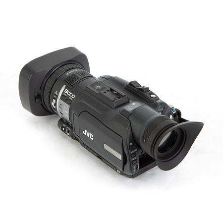 USED JVC GY-HM100U ProHD Compact Handheld 3-CCD Camcorder with