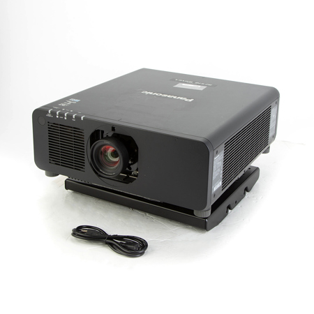 Panasonic PT-RZ970U WUXGA Solid Shine 1-Chip DLP Fixed Installation Laser Projector with 1.7 to 2.4:1 Lens, 10000 Lumens, Black