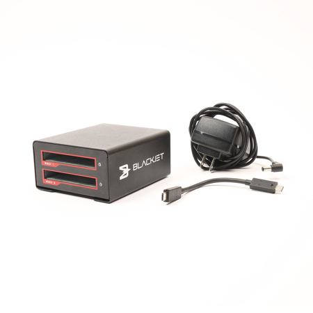 Atech Flash Technology Blackjet VX-2SSD USB 3.1 Gen 2 Type-C RAID Enclosure