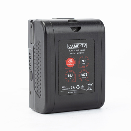 Came-TV Mini 99 14.4V 6875mAh Lightweight V-Mount Battery