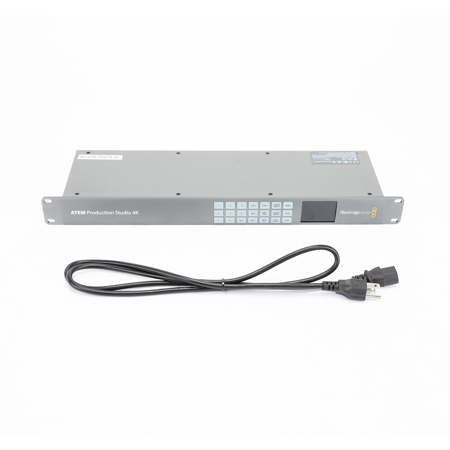 Blackmagic Design ATEM Production Studio 4K, 8 Video Input, 6 Video Output, 110-240VAC Input Voltage