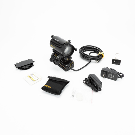 Dedolight DLHM4-300 Tungsten Light Head with DMX and Integrated 150W Electronic Transformer, 48-4.5 Degree Focus Range