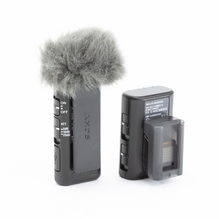 USED Sony ECM-W2BT Digital Bluetooth Wireless Microphone System
