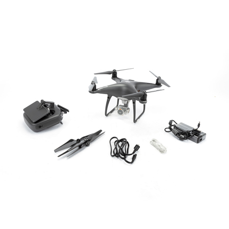 DJI Phantom 4 Pro+ Obsidian Edition Quadcopter with 5.5" FHD Screen Remote Controller and Intelligent Flight Battery