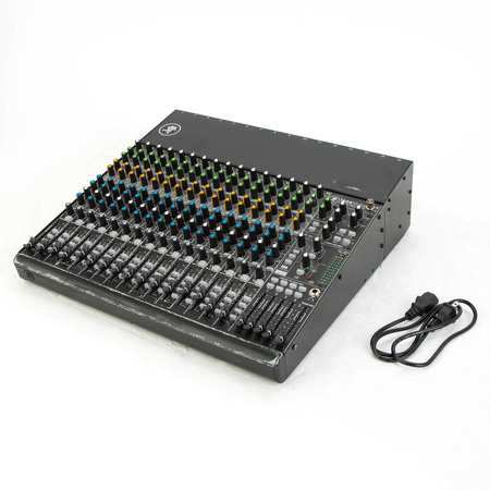 Mackie 1604VLZ4 16-Channel 4-Bus Compact Mixer, 20Hz-50kHz Frequency Response at 35bB, 2.5kOhms Impedance