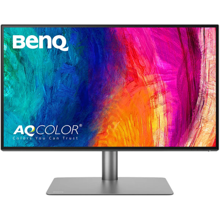 BenQ PD2725U DesignVue 27" 16:9 4K Ultra HD HDR IPS LED Monitor, Built-In Speakers, Dark Gray