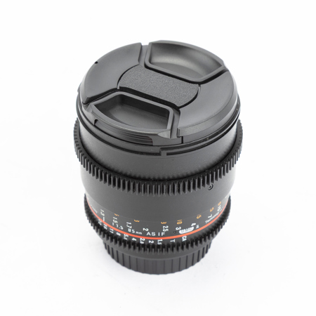Rokinon 85mm T1.5 Cine DS Aspherical Lens for Canon EF Mount
