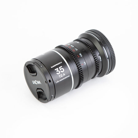 Venus Laowa Nanomorph 35mm T2.4 1.5x S35 Anamorphic Lens for Leica L, Silver Flare