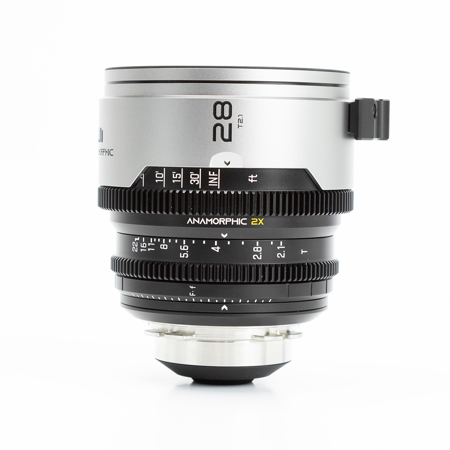 USED DZOFILM PAVO 2x Anamorphic Prime Lens for PL/EF Mount, Blue