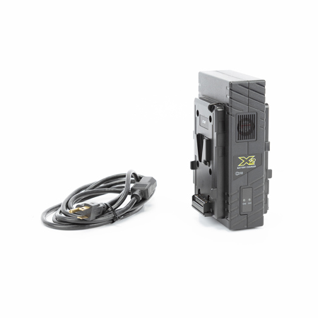 Core SWX Two Position Simultaneous V-Mount Battery Charger with 90W Camera Power Supply