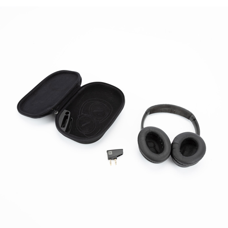 Bose QuietComfort 25 Acoustic Noise Cancelling Headphones with iOS Inline Mic for Apple Devices, Triple Black