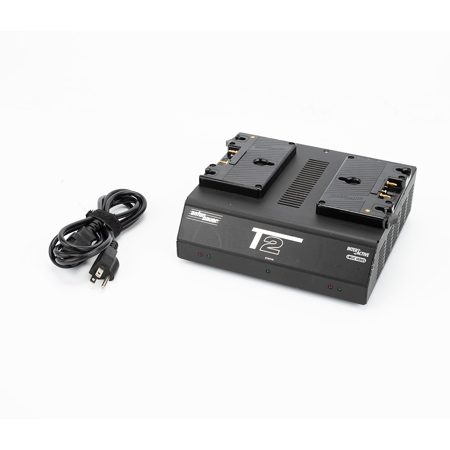 Anton Bauer T2, Two-position, Simultaneous InterActive Battery Charger, 70-watt Camera Output