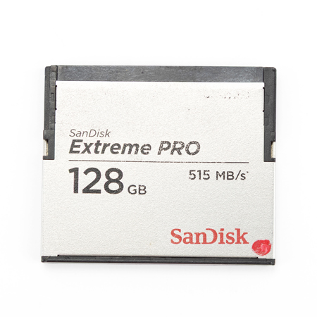 SanDisk 128GB ExtremePRO CFast 2.0 Memory Card, 515MB/s Read, 440MB/s Write