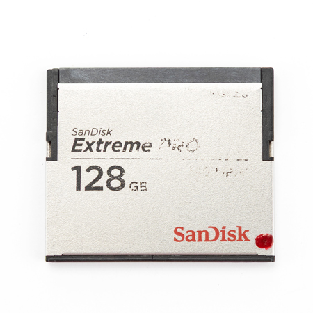USED SanDisk 128GB ExtremePRO CFast 2.0 Memory Card, 515MB/s Read